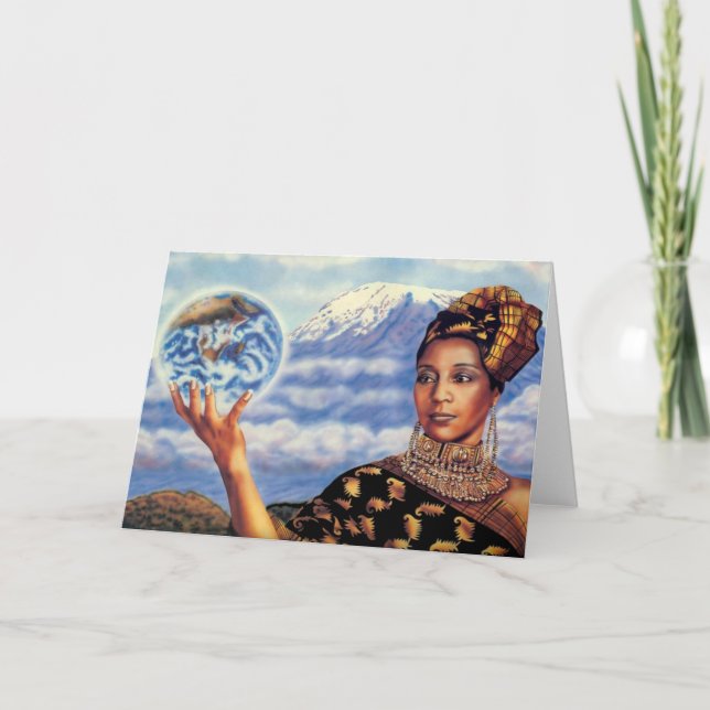 Mother Earth by Lisa Iris Card (Front)