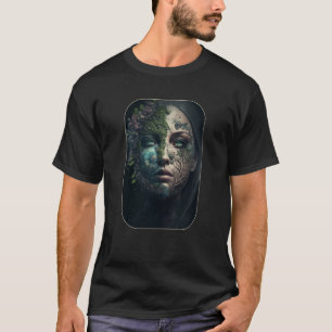 Mother Earth Day Love Surreal Abstract of a Woman T-Shirt