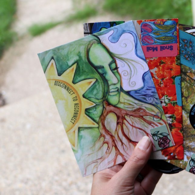 Mother Earth Gaia Goddess Postcard (Creator Uploaded)