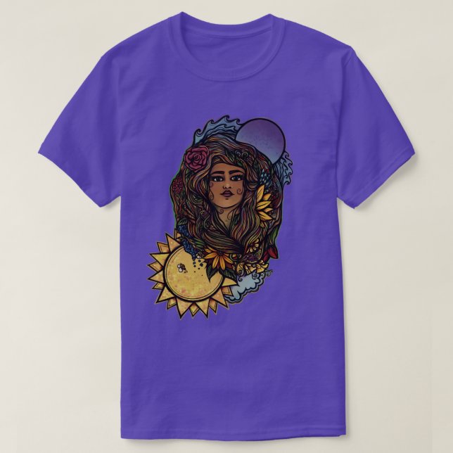 Mother Earth Goddess T-Shirt (Design Front)