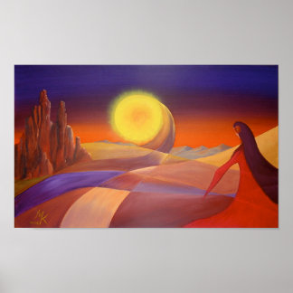 Mother Earth rising Poster