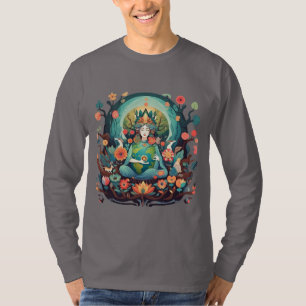 Mother Earth’s Embrace – Nature-Inspired T-Shirt