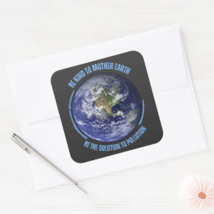  Mother Earth Square Sticker