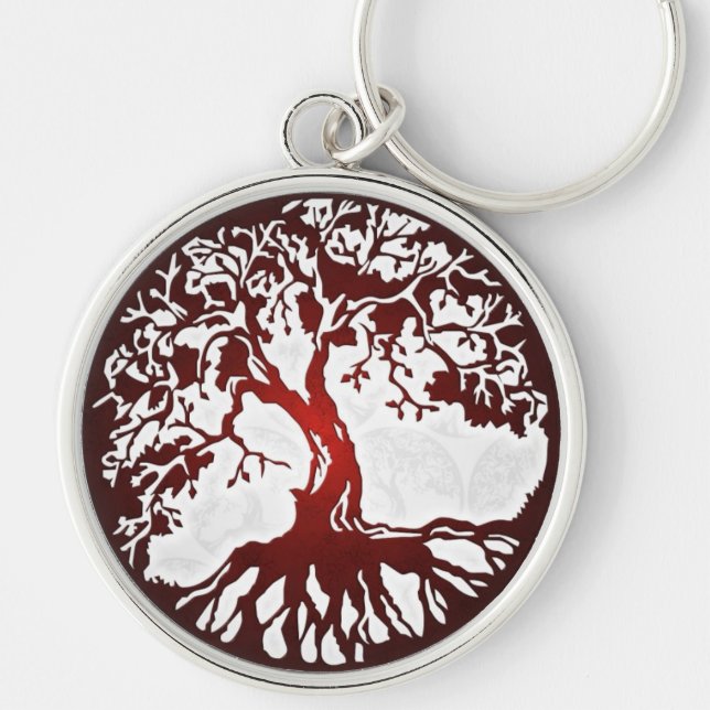 Mother Earth Tree of Life Premium Keychain (Front)