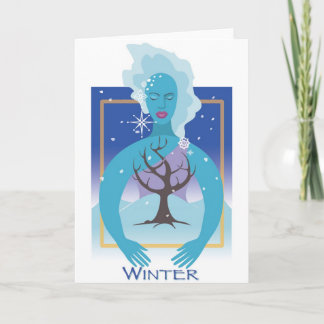 Mother Earth- Winter Card