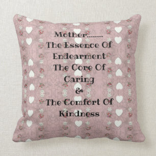 Mother Endearment (small hearts) Cushion