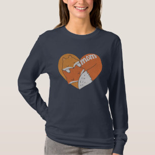 Mother Fox and Baby Fox Love T-Shirt