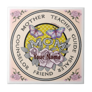 Mother Friend Ceramic Tile
