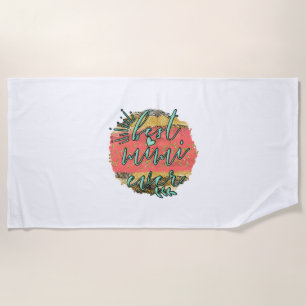 Mother Gift Best Mimi Ever Beach Towel