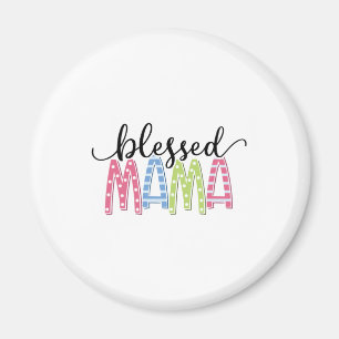Mother Gift Blessed Mama Magnet