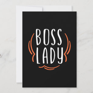 Mother Gift Boss Lady Invitation