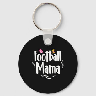 Mother Gift Football Mama Key Ring