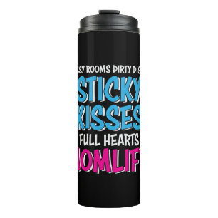 Mother Gift Full Hearts Mum Life Thermal Tumbler