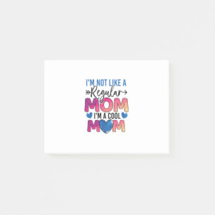 Mother Gift I Am A Cool Mom Post-it Notes