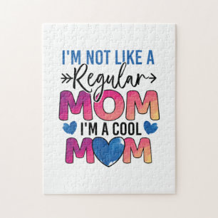 Mother Gift I Am A Cool Mum Jigsaw Puzzle