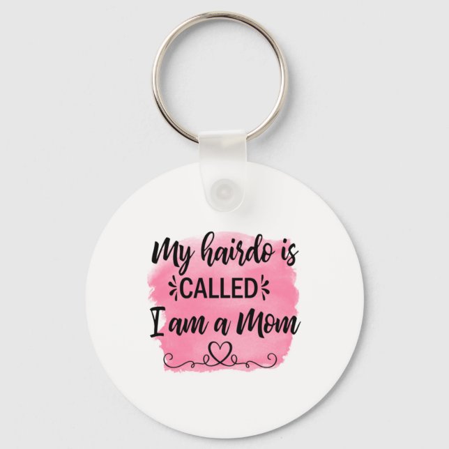 Mother Gift I Am A Mum Key Ring (Front)