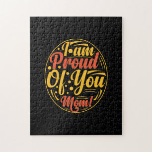 Mother Gift I Am Proud Of You Jigsaw Puzzle