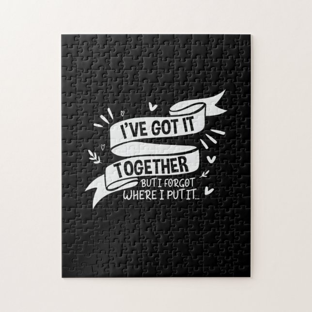 Mother Gift I Have Got Together Jigsaw Puzzle (Vertical)