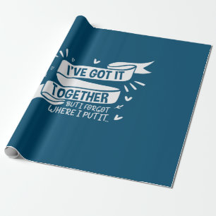 Mother Gift I Have Got Together Wrapping Paper