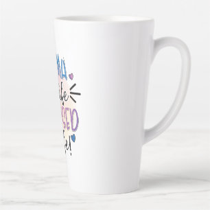 Mother Gift Mama Wife Blessed Life Latte Mug