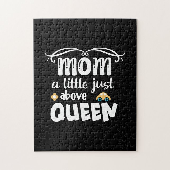 Mother Gift Mum A Little Just Above Queen Jigsaw Puzzle (Vertical)
