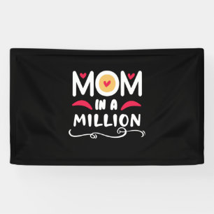 Mother Gift Mum In A Million Banner