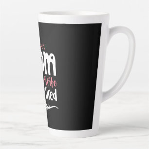 Mother Gift Super Mum Super Wife Latte Mug