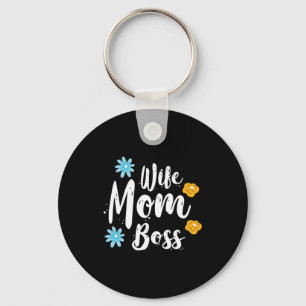 Mother Gift Wife Mum Boss Key Ring
