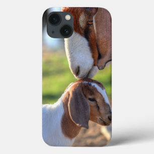 Mother Goat & Baby iPhone 13 Case