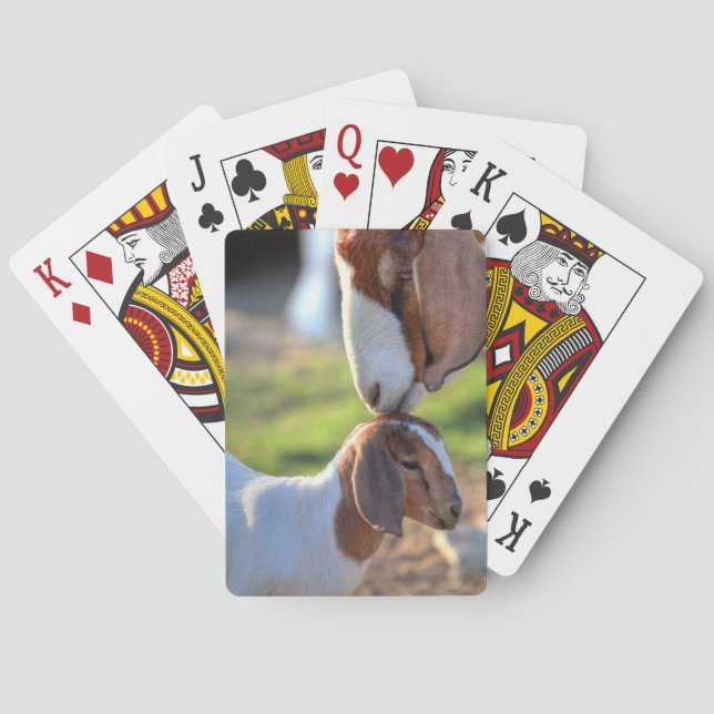 Mother Goat & Baby Playing Cards (Back)