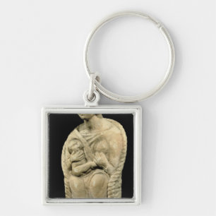 Mother goddess, from Macon, Burgundy Key Ring