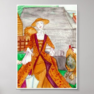 Mother Goose Archival Print