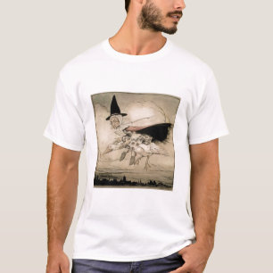 Mother Goose, frontispiece of 'Mother Goose The Ol T-Shirt