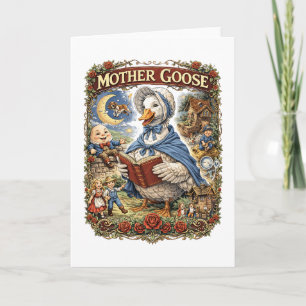 Mother Goose Holiday Card