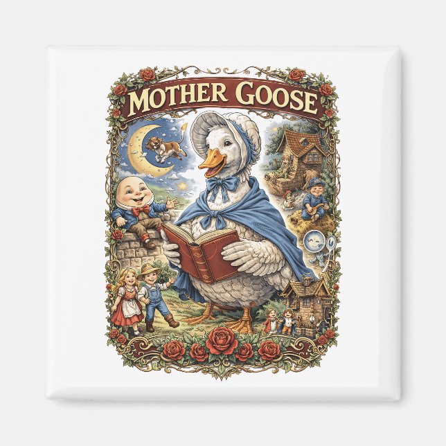 Mother Goose Magnet (Front)