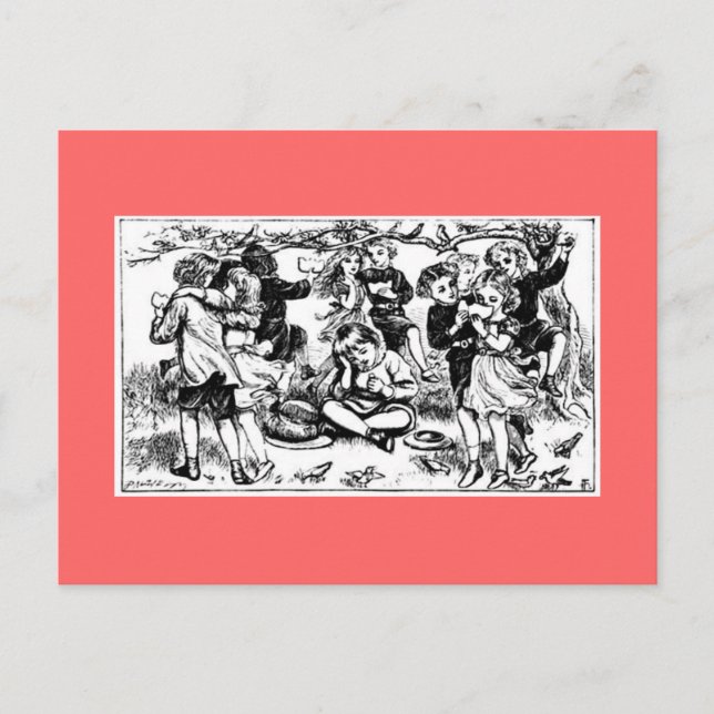 Mother Goose Postcard (Front)