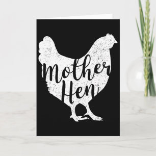 Mother Hen Happy Mother's Day Cute Chicken Gift Fo Card