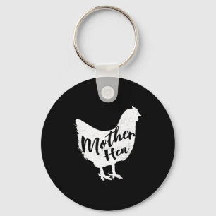 Mother hen happy mother's day cute chicken gift fo key ring