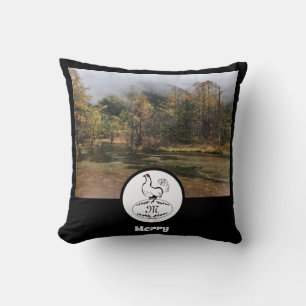Mother Hen Nesting Name Tag Egg Photo Cushion