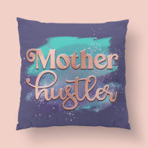 Mother Hustler Trendy Rose Gold Mum Typography