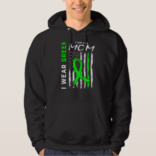 Mother I Wear Green For My Mum Kidney Disease Awar Hoodie