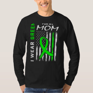 Mother I Wear Green For My Mum Kidney Disease Awar T-Shirt