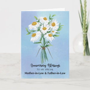 Mother in Law and Father in Law Wedding Annivesary Card