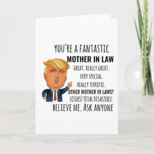 Mother in law Best Gift Card