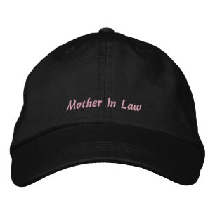 Mother In Law Embroidered Hat