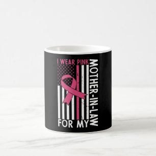 Mother In Law Family Matching Breast Cancer Gift Coffee Mug
