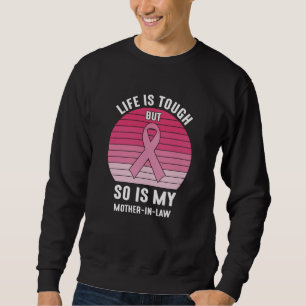 Mother In Law Family Matching Breast Cancer Gift Sweatshirt