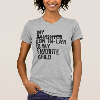 Mother-In-Law Family Matching Son In Law Present T-Shirt