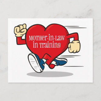 Mother-In-Law in Training Postcard