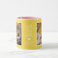 Mother In Law Love Photos Modern Yellow C61 White